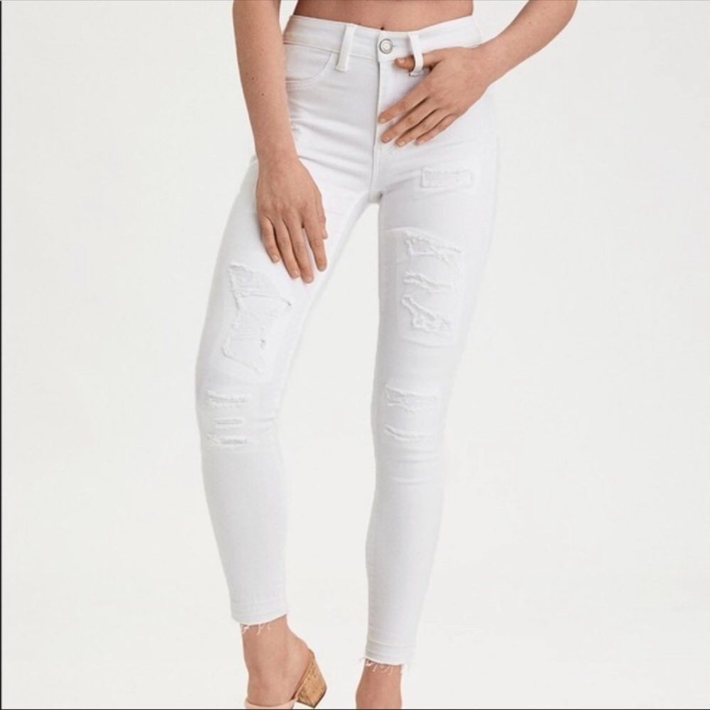AMERICAN EAGLE Super Stretch Size 00 Long tomgirl
